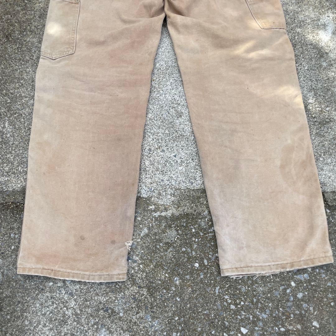 ビンテージ　カーハートダブルニー　usa製　希少100周年記念モデル　w34