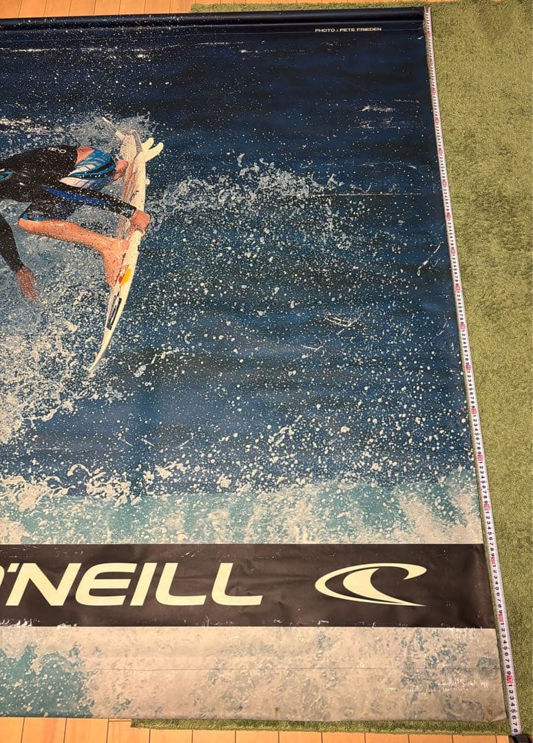 【非売品】 O'NEILL オニール サーフィン バナー 店舗什器 タペストリー