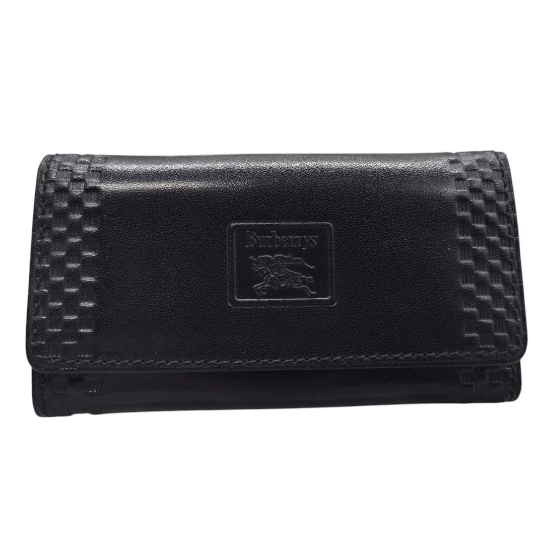 未使用級　BURBERRY　バーバリー　キーケース　4連　ノバチェック　箱付き