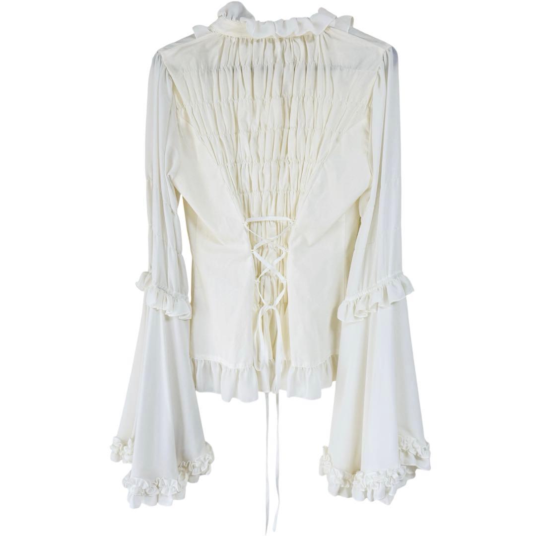 希少 ATELIER-PIERROT アトリエピエロ ボレロ 姫袖 ブラウス