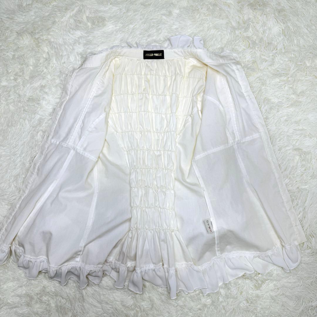 希少 ATELIER-PIERROT アトリエピエロ ボレロ 姫袖 ブラウス