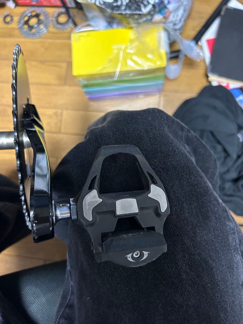 FC R9200 デュラエース　170mm 54t シングル　ペダル付き