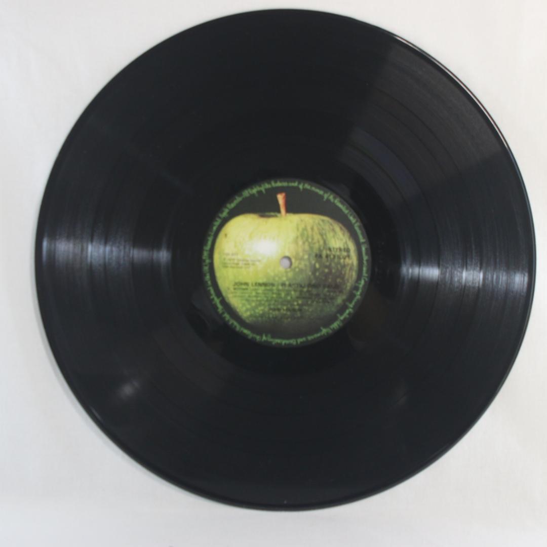 英LP John Lennon Plastic Ono Band UK再発盤