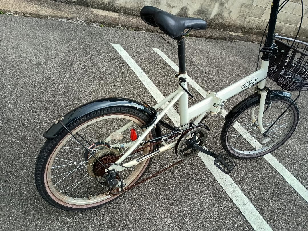 折りたたみ自転車 オークション 2月26日20時頃 6800円スタート