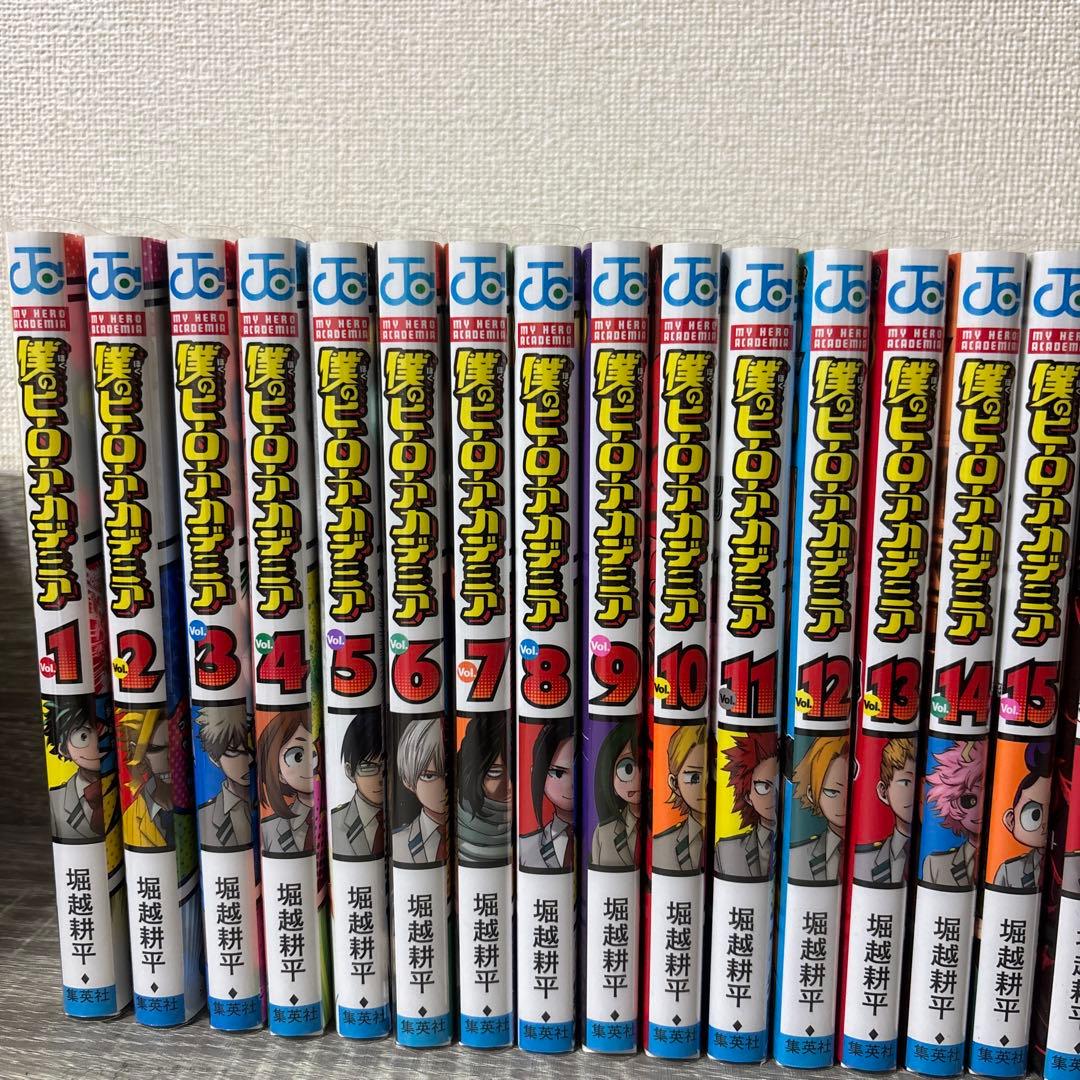 ち*り様 僕のヒーローアカデミア 全37巻セット　1-37巻 ◎即日配送