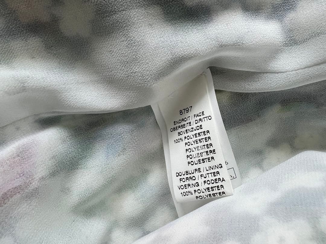 EDWARD ACHOUR（エドワード アシュール）　花柄ジャケットコート