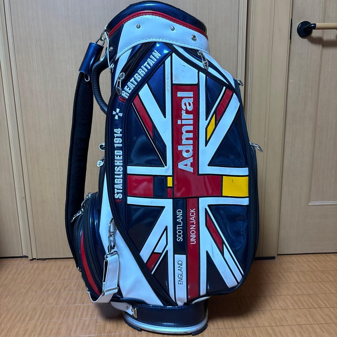 【最終値下げ】Admiral ゴルフバッグ・キャディバッグ