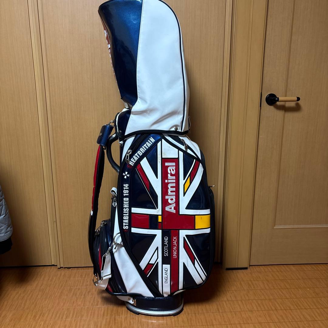 【最終値下げ】Admiral ゴルフバッグ・キャディバッグ