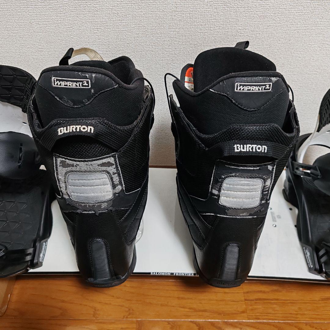 SALOMON 148 x BURTON ボードセット ビンディングブーツケース