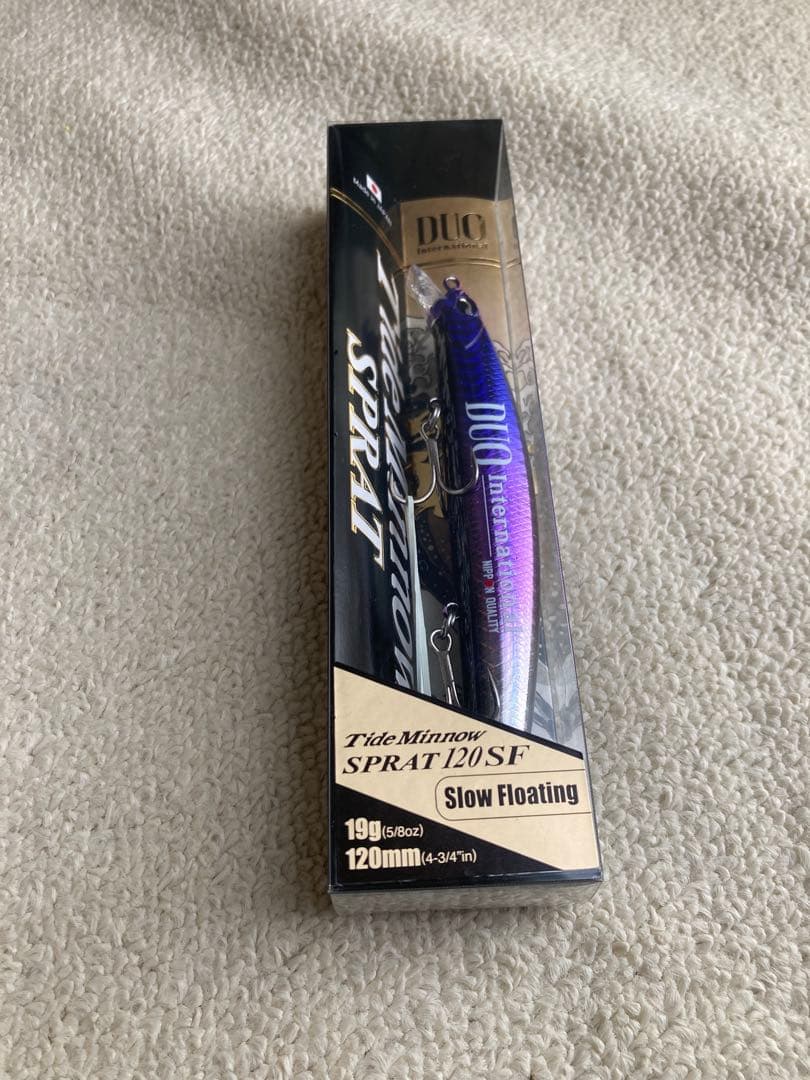 DUO Tide Minnow SPRAT 120SE 紫