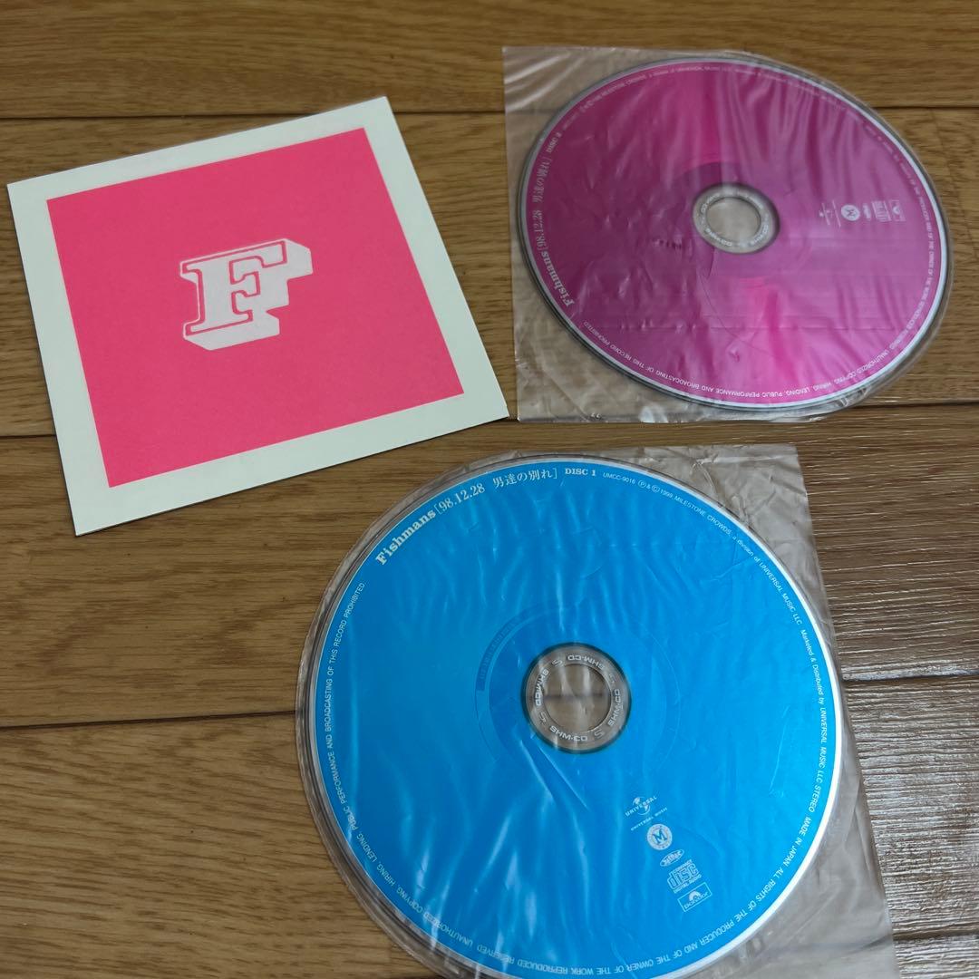 【フィッシュマンズ 初回限定紙ジャケ】98.12.28 男達の別れ 再リリース盤