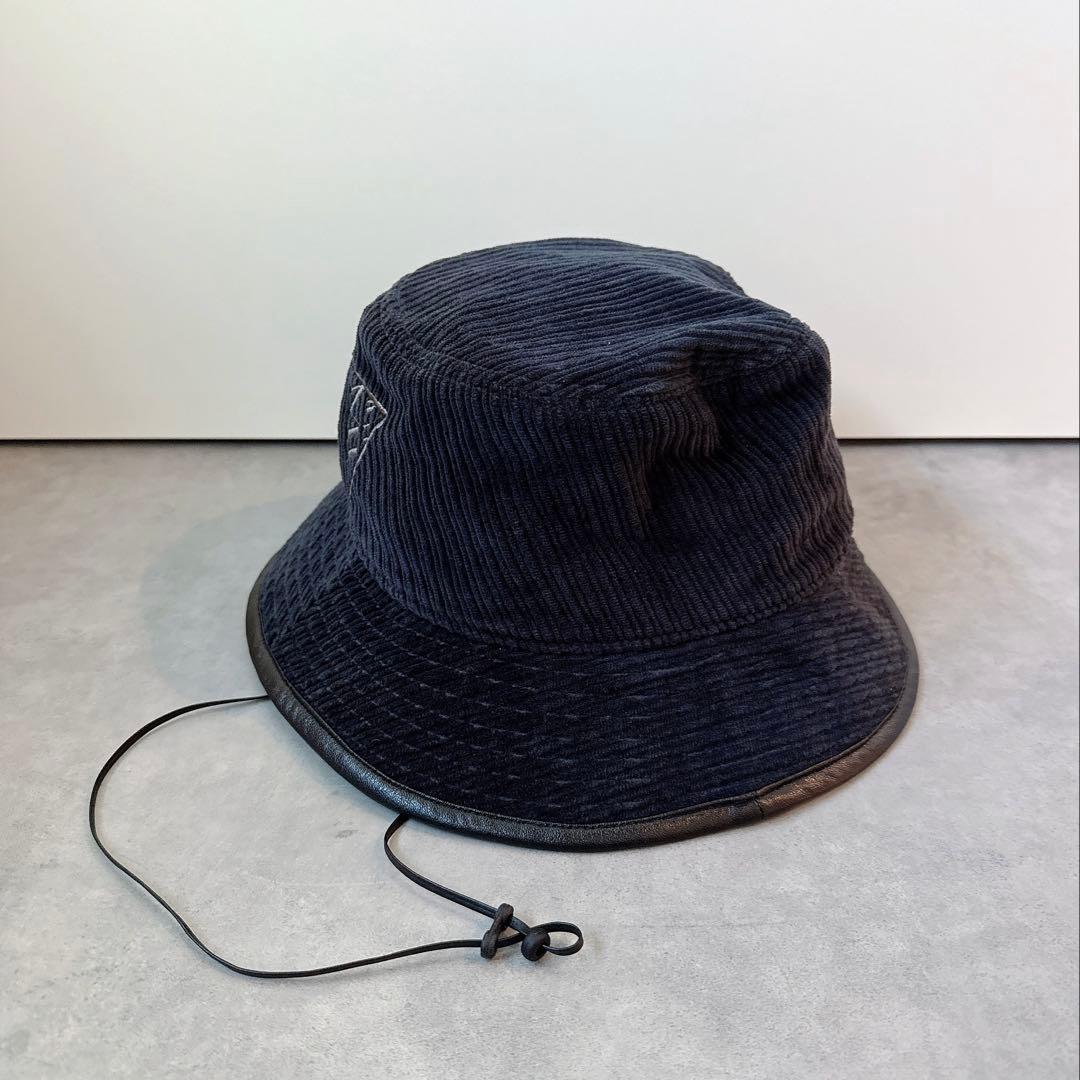 美品 ★ MARK&LONA バケットハット 帽子 マーク&ロナ 秋冬 正規品