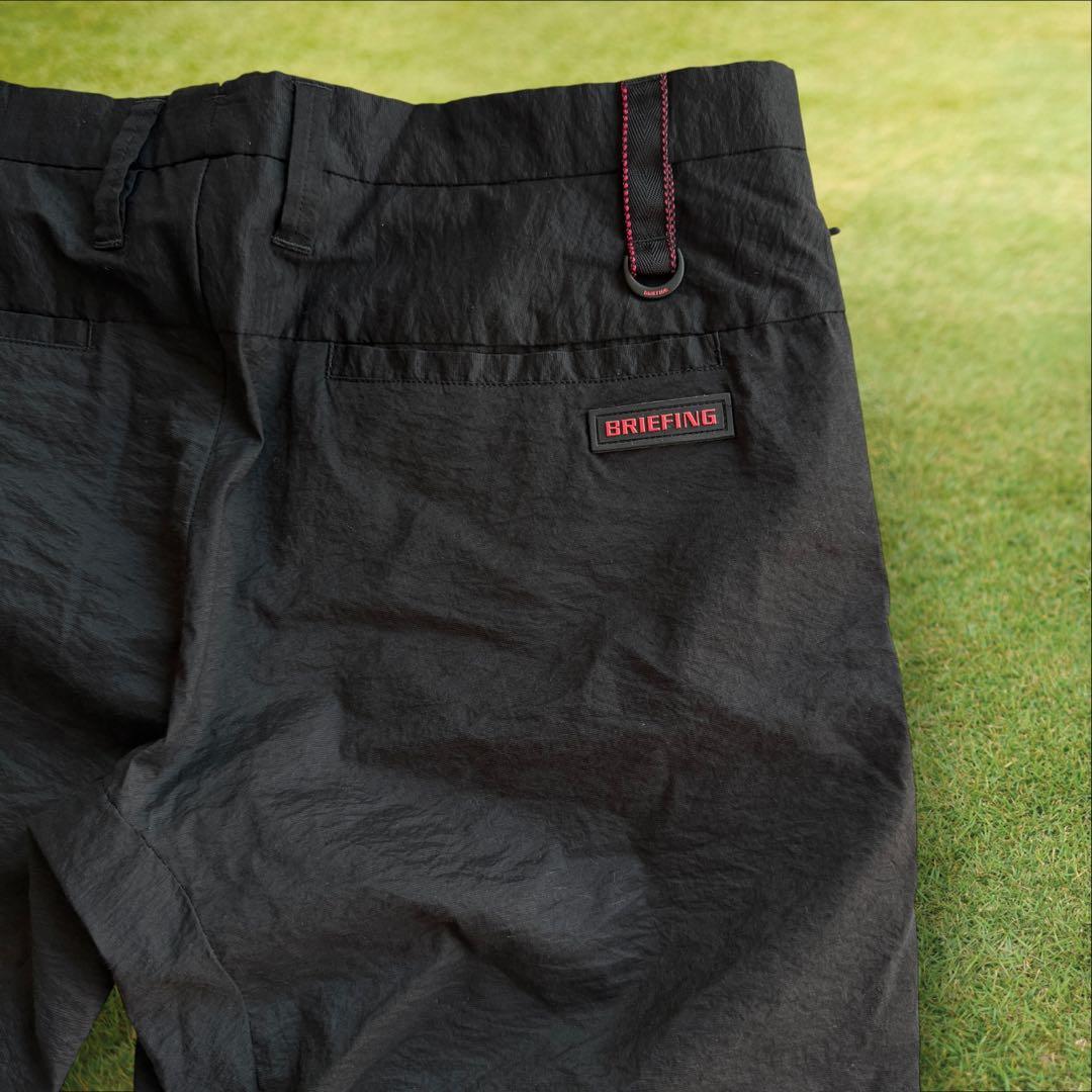ブリーフィング　パンツ　黒　ブラック　M ナイロンパンツ　ジョガーパンツ　ゴルフ
