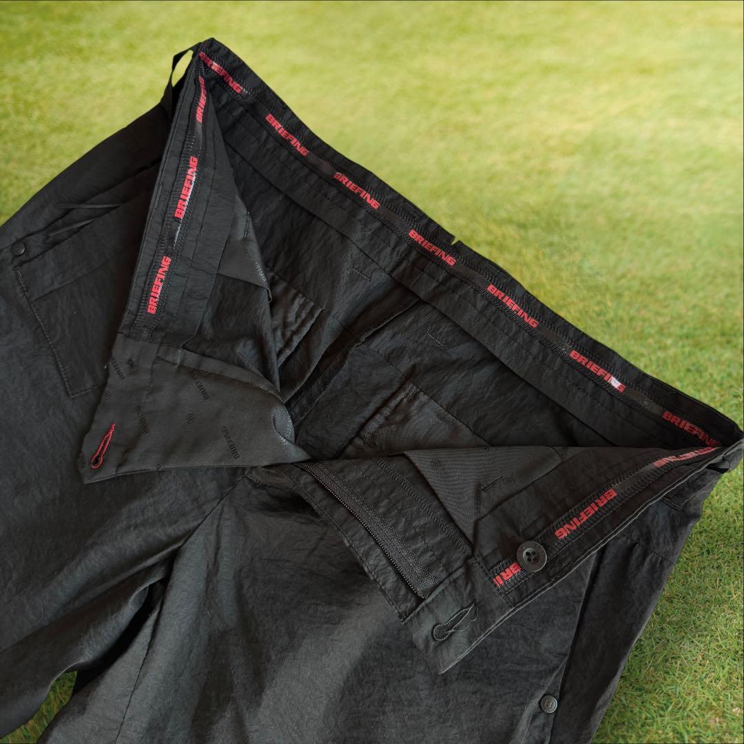 ブリーフィング　パンツ　黒　ブラック　M ナイロンパンツ　ジョガーパンツ　ゴルフ