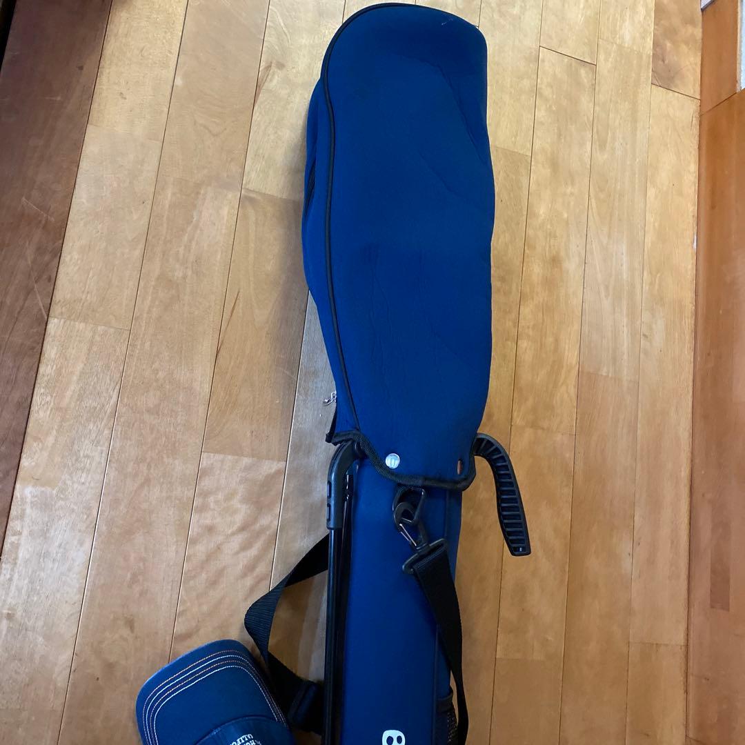 pochi　BLUE TEE GOLF ラウンドバック　キャップセット