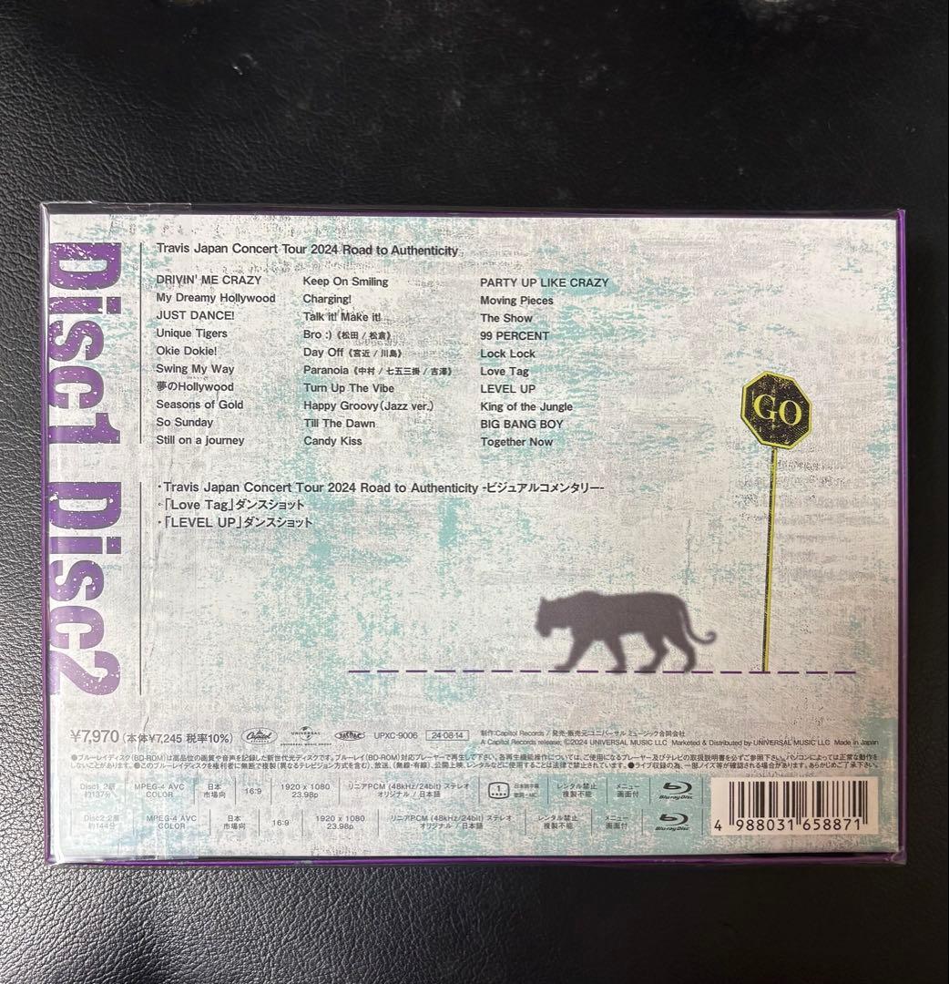 トラジャ ライブ2024 Road to Authenticity ブルーレイ