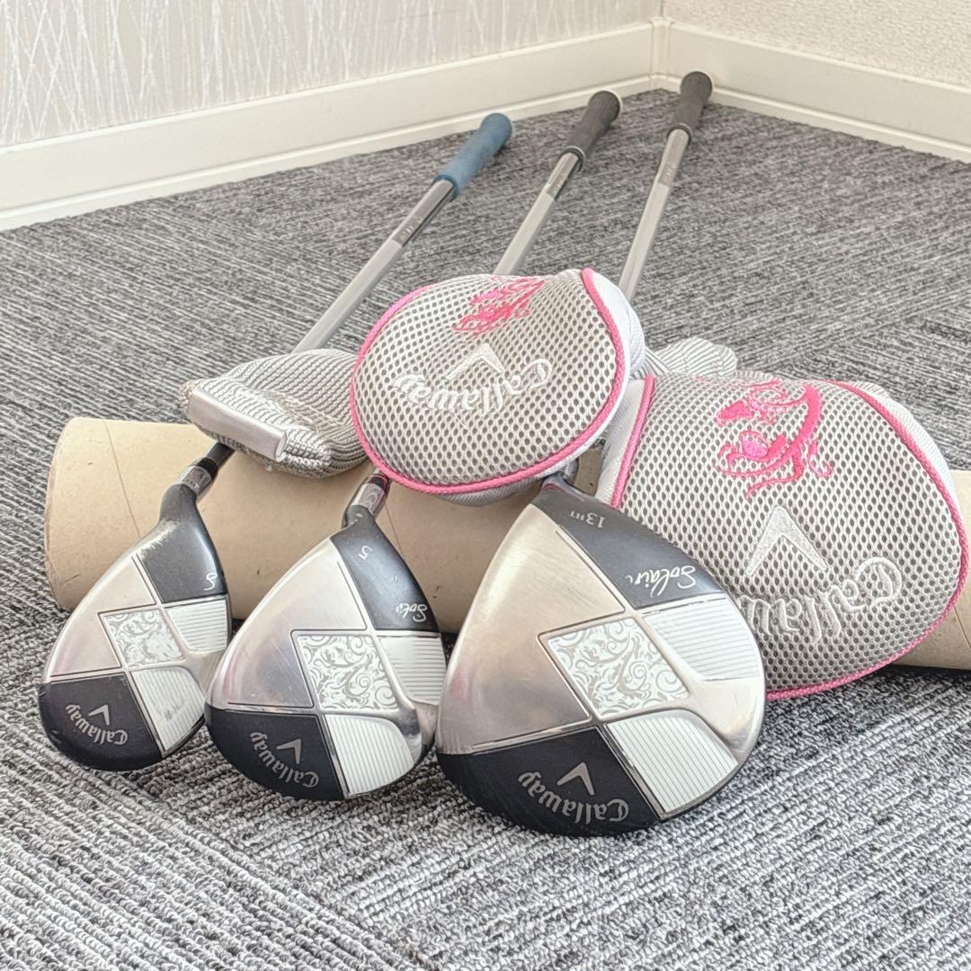 超豪華❗キャロウェイ/ Solaireソレイル レディース ゴルフ クラブセット