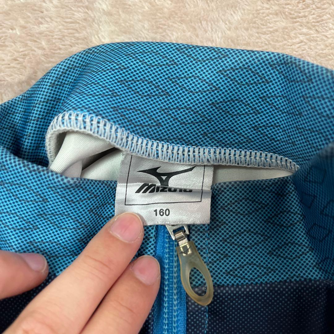 Mizuno スキーワンピース160サイズ 青