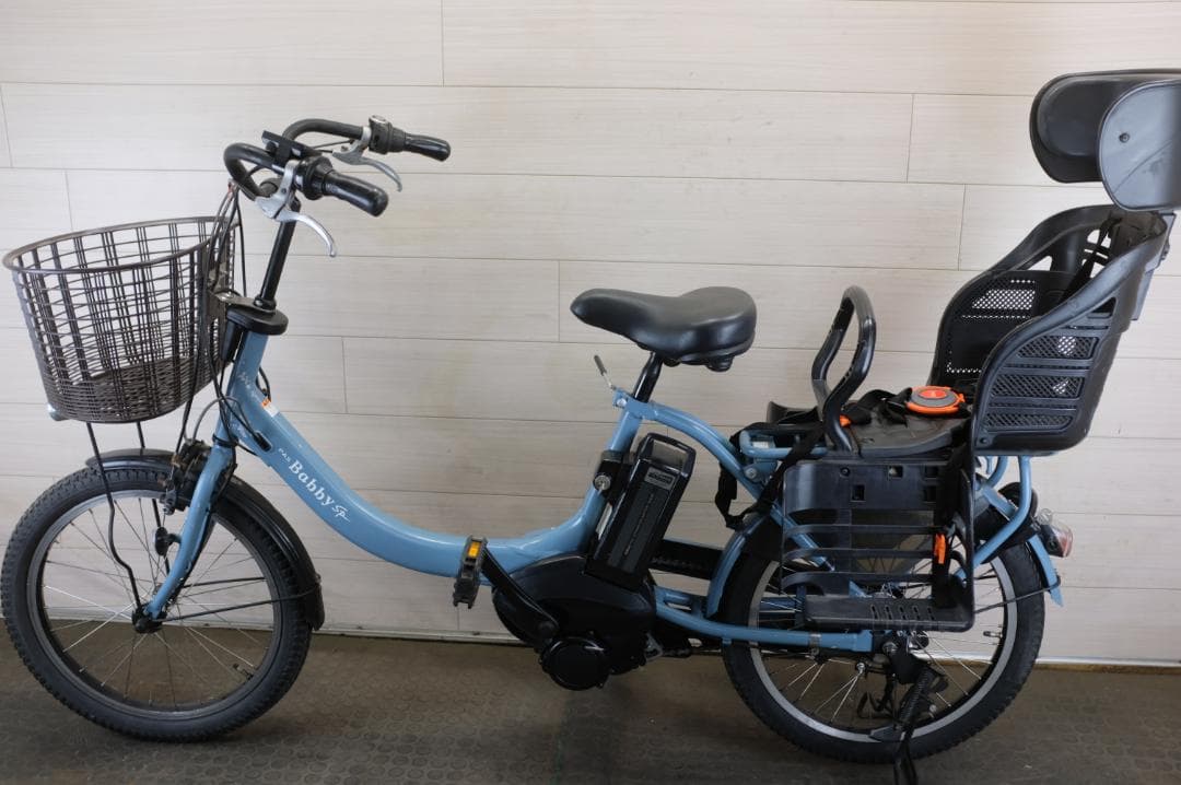 電動自転車ヤマハPAS　Babby20インチ3段12.8Ah（4点灯）充電器あり
