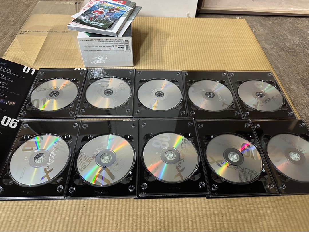 H*E様 機動新世紀ガンダムX DVDメモリアルボックス〈初回限定生産・10枚組