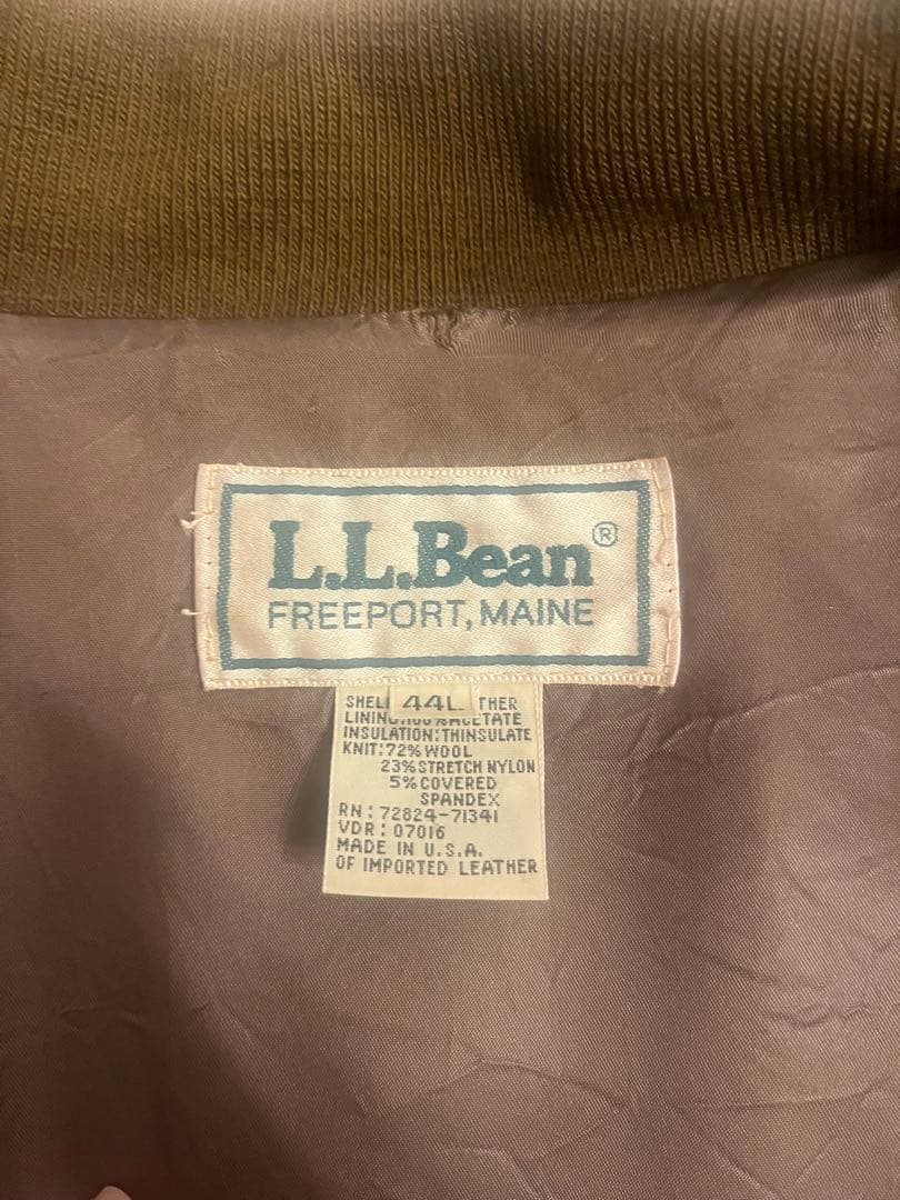 80s LLbean スエードジャケット