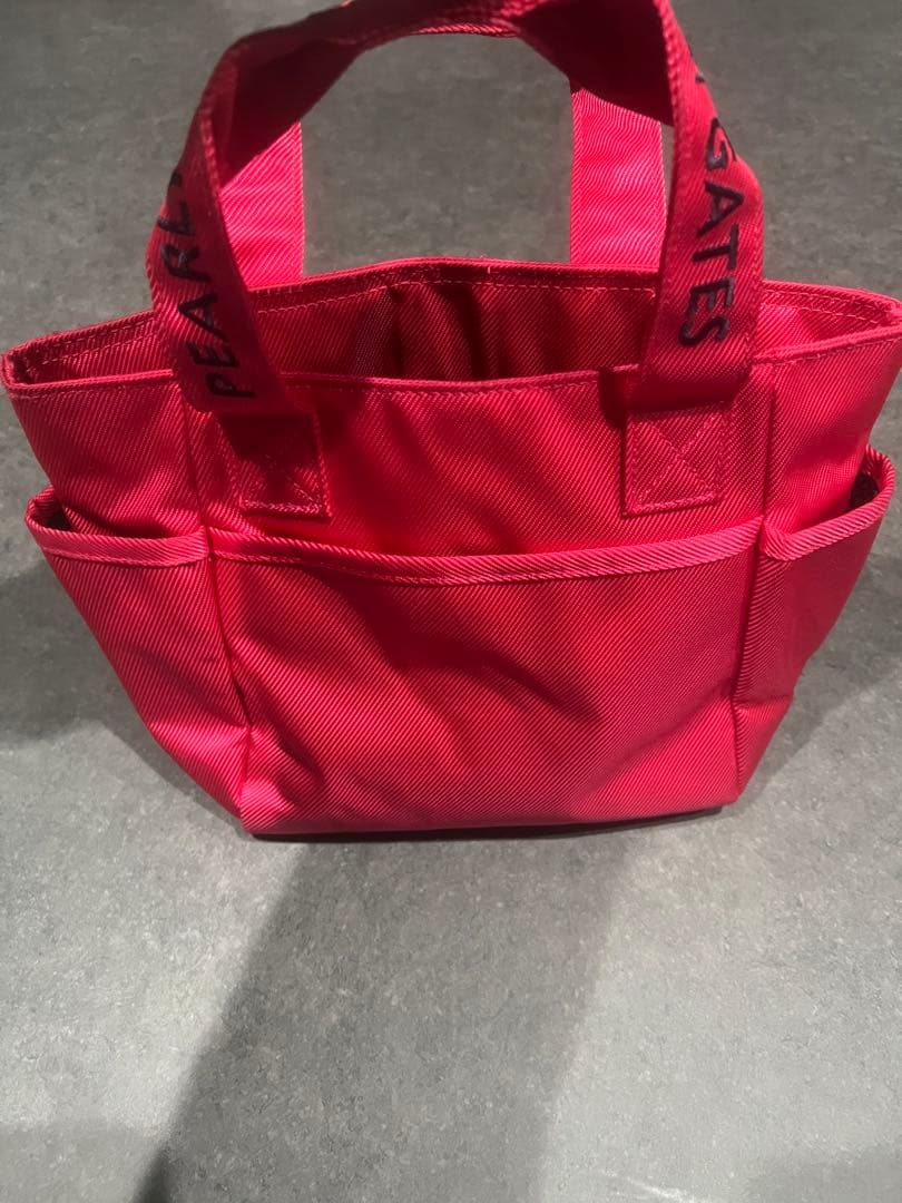 PEARLY GATES ピンク トートバッグ