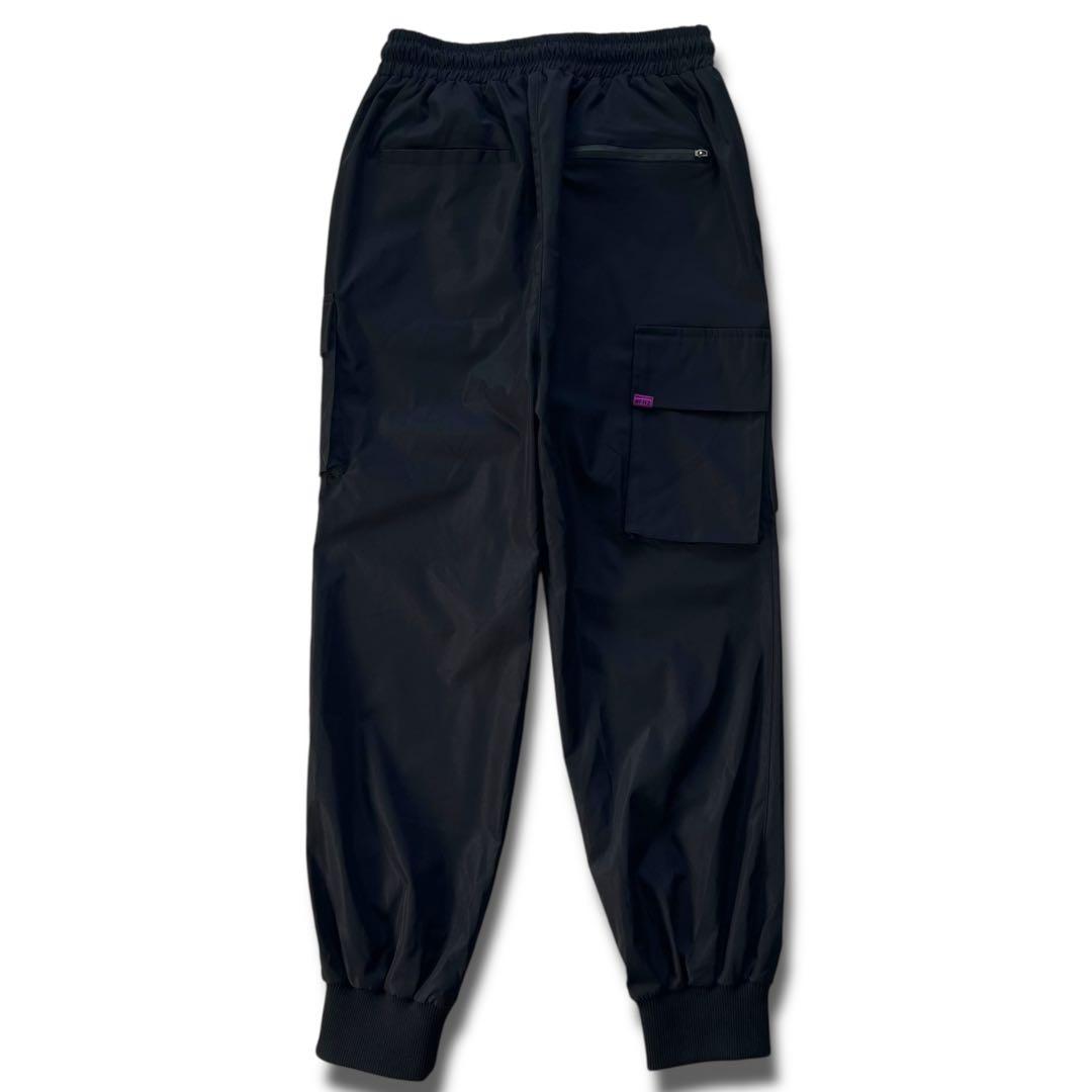 良品 FR2 ストレッチ イージー カーゴ パンツ 撫子 M ブラック ジョガー