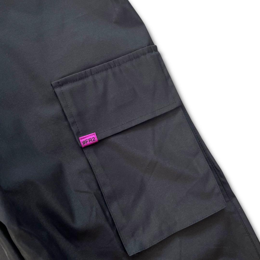 良品 FR2 ストレッチ イージー カーゴ パンツ 撫子 M ブラック ジョガー