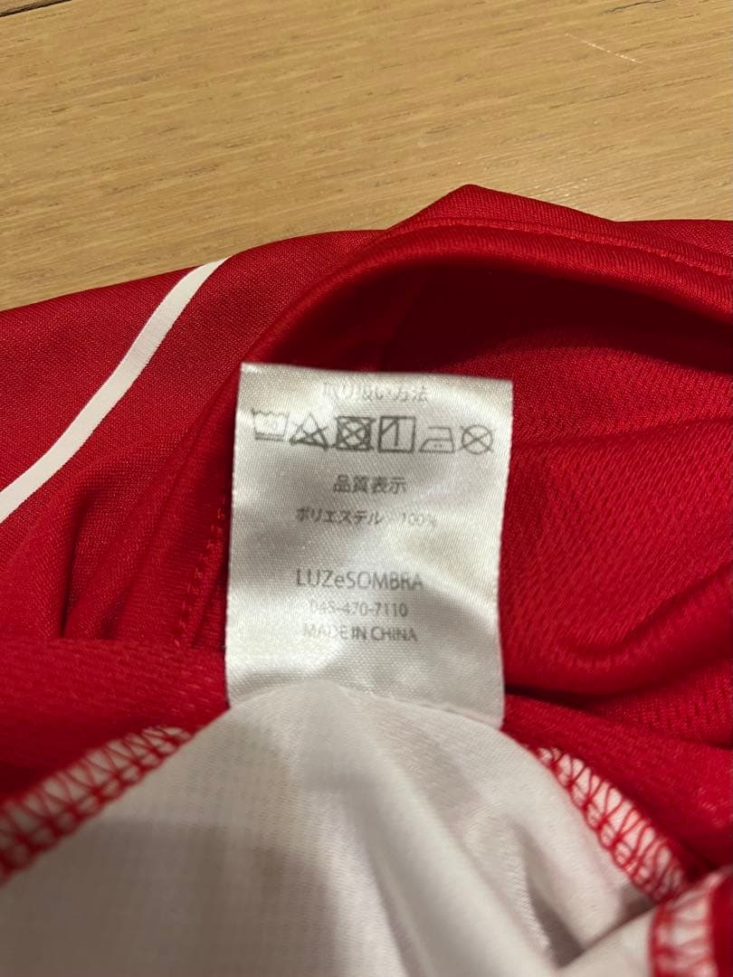 Luz e Sombra ピステ上下 レッド　3点セット