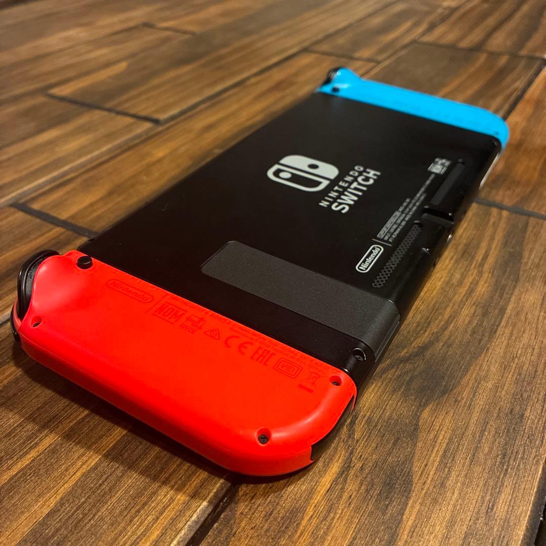 Nintendo Switch 本体　256G SDカード　純正保護ケース付き