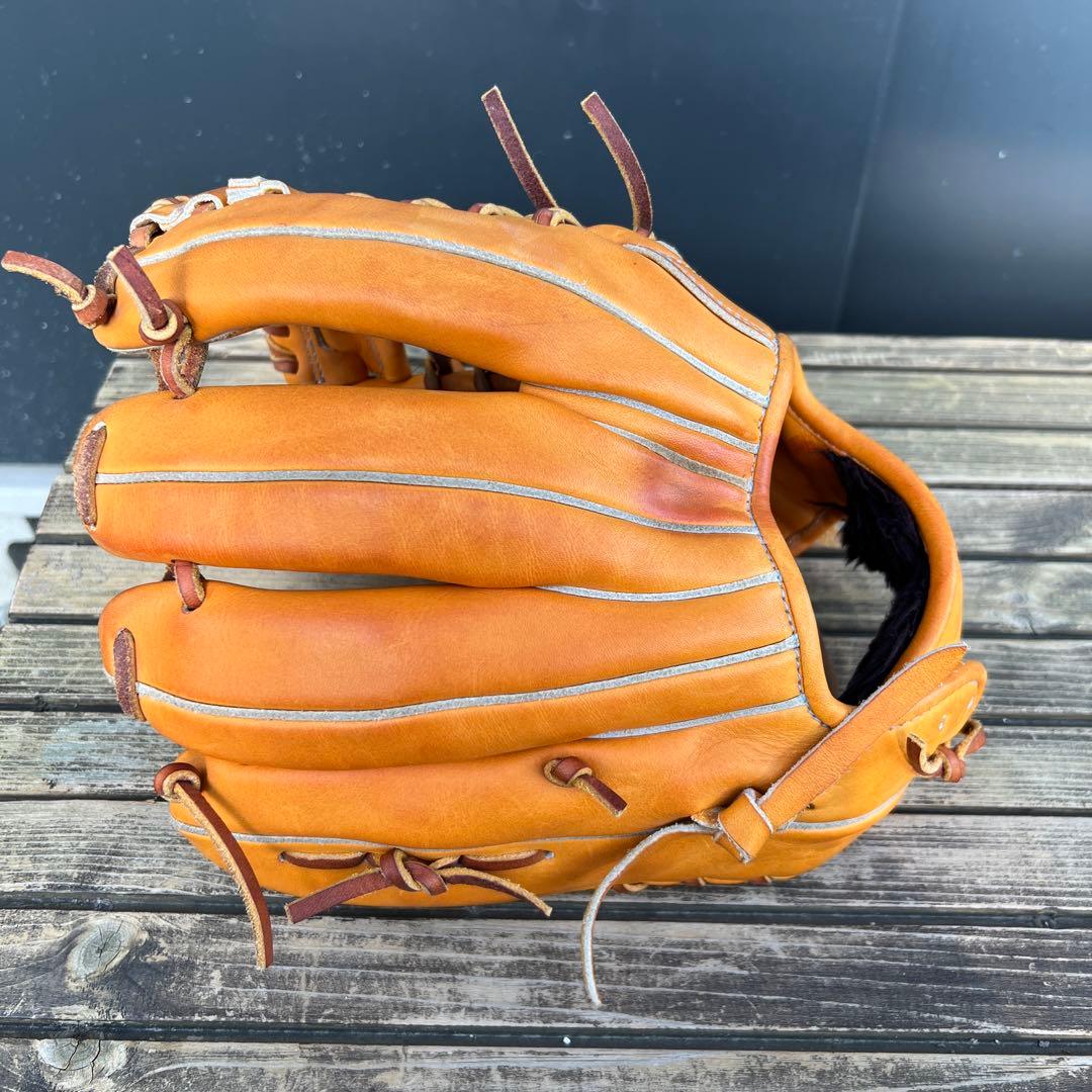 軟式グローブ　ハイゴールド　心極