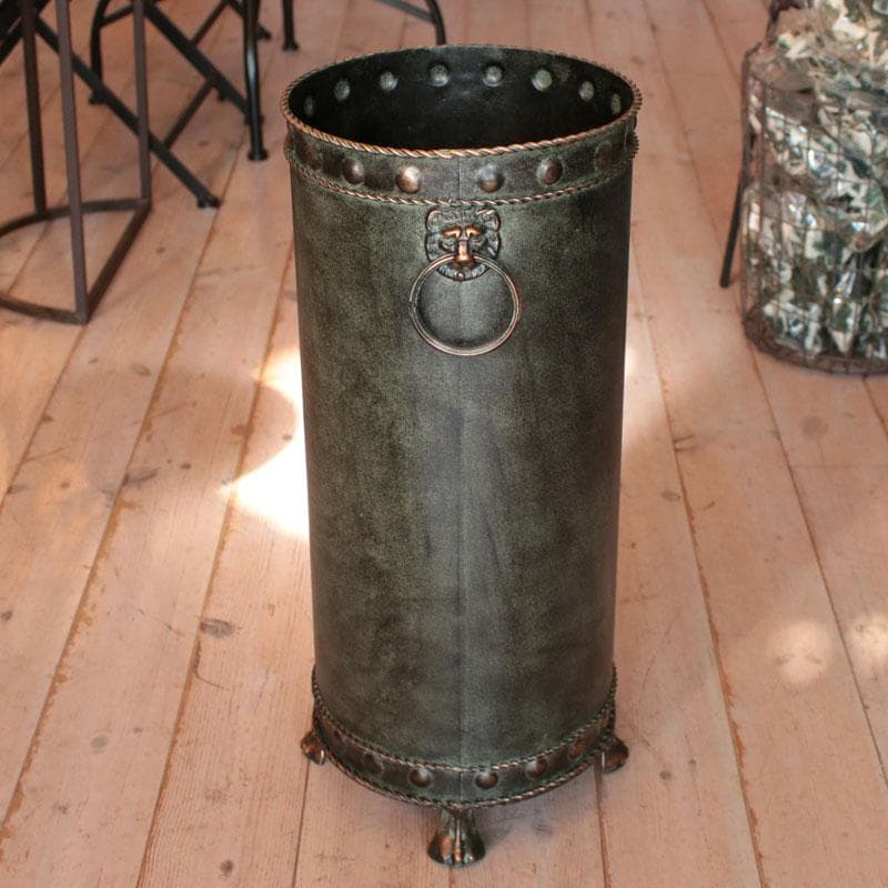 アイアン傘立て ライオン アンブレラスタンド 638-437