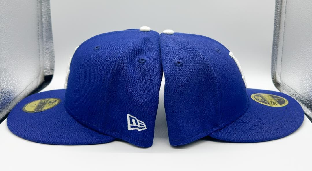 【美品】2個セット LA ドジャース NEWERA 59Fifty 7 5/8