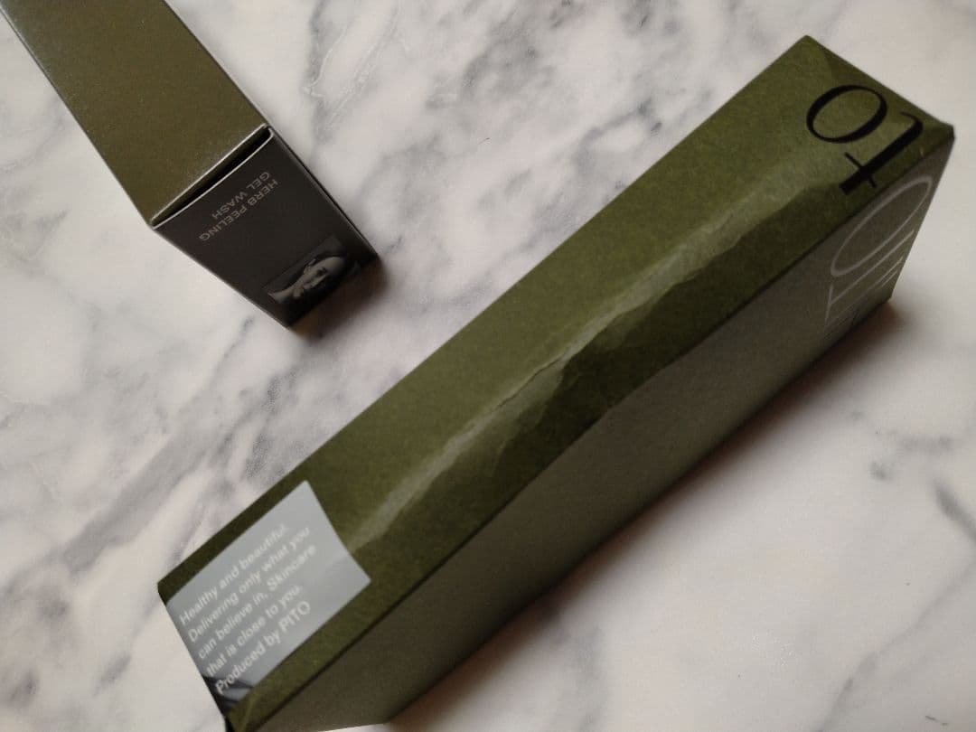 【新品】HITOto ハーブピーリングジェルウォッシュ2本セット