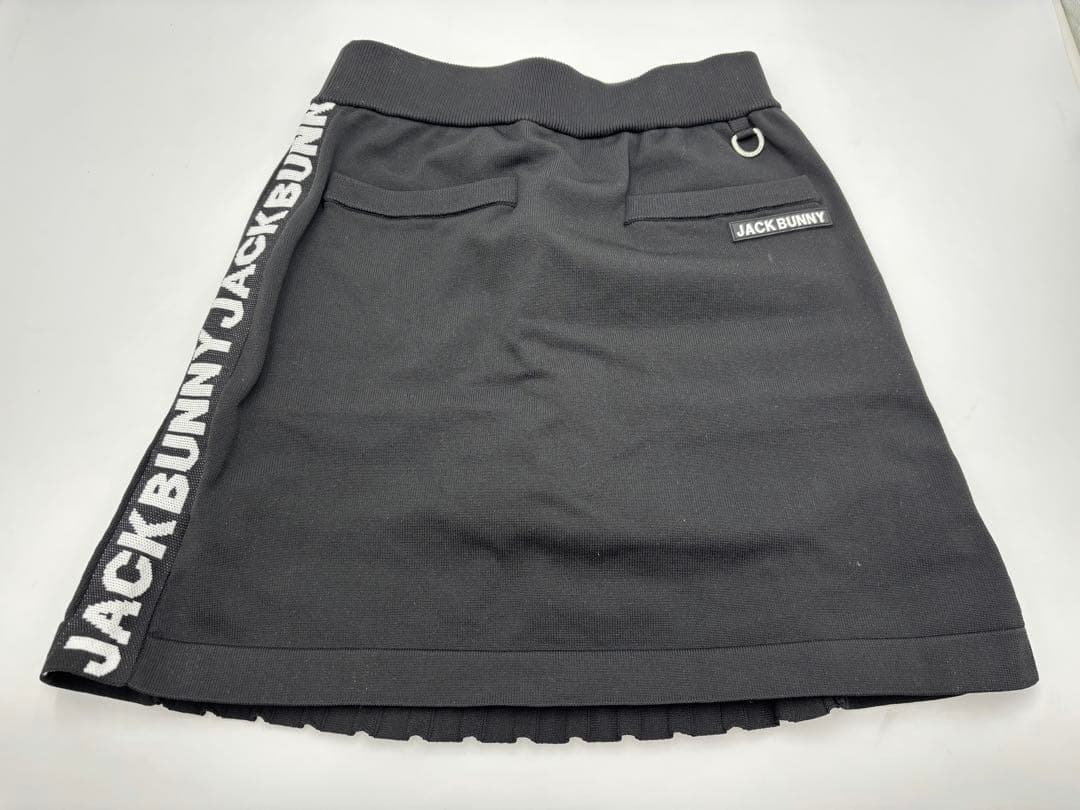 未使用品　ジャックバニー　レディース　プリーツスカート　黒　サイズ0(S)