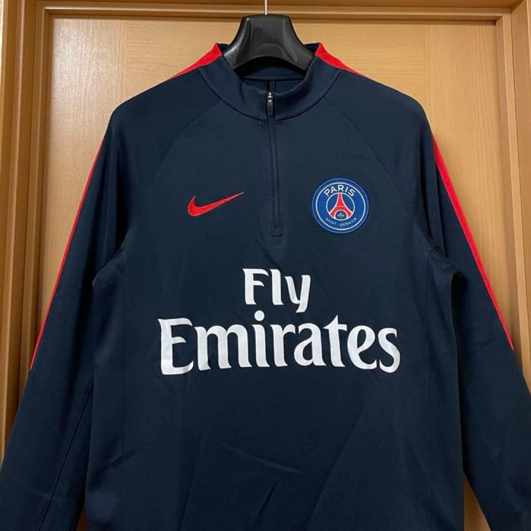 パリサンジェルマン ナイキ ハーフジップ ジャージ トップス フランス サッカー