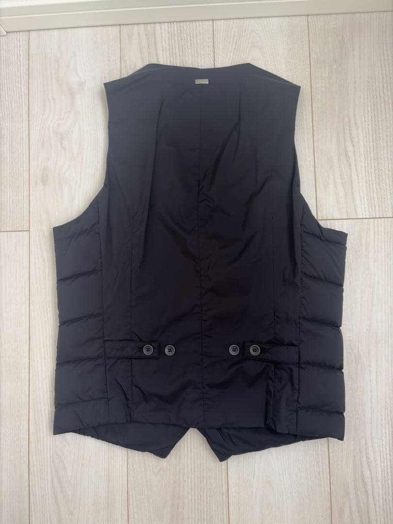 Herno ナイロン シングル ダウンジレ 希少サイズ42