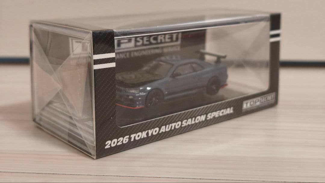 t*7様 オートサロン TOP SECRET 1/64 R34 トップシークレッ