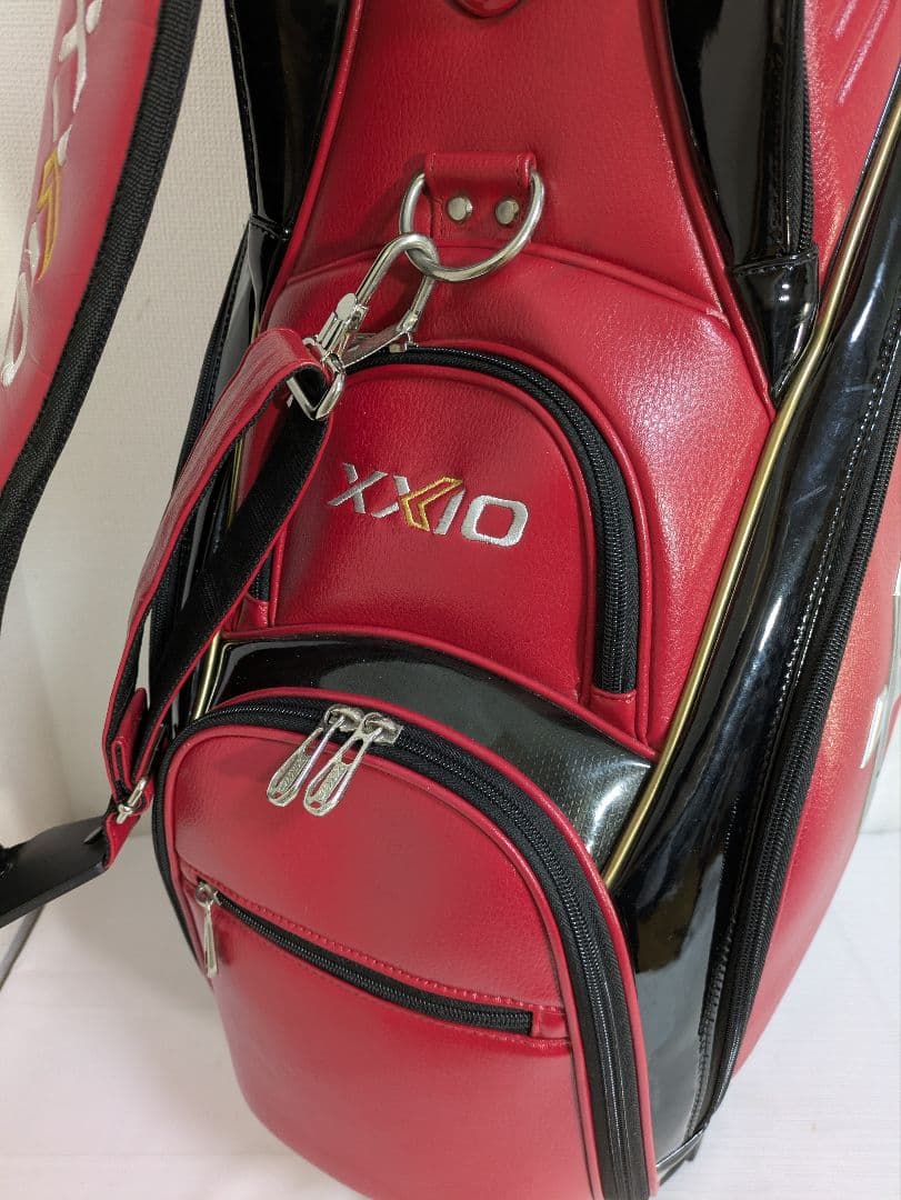【プロモデル】XXIO ゼクシオ キャディバッグ 9.5型 GGC-X138 赤