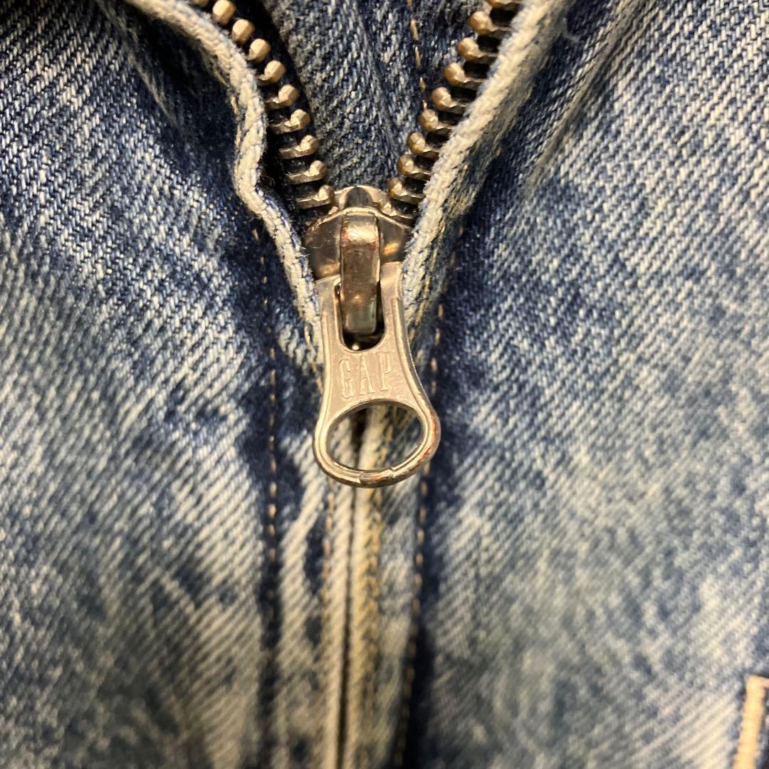 【美品】GAP × MADHAPPYフード付きデニムジャケット L