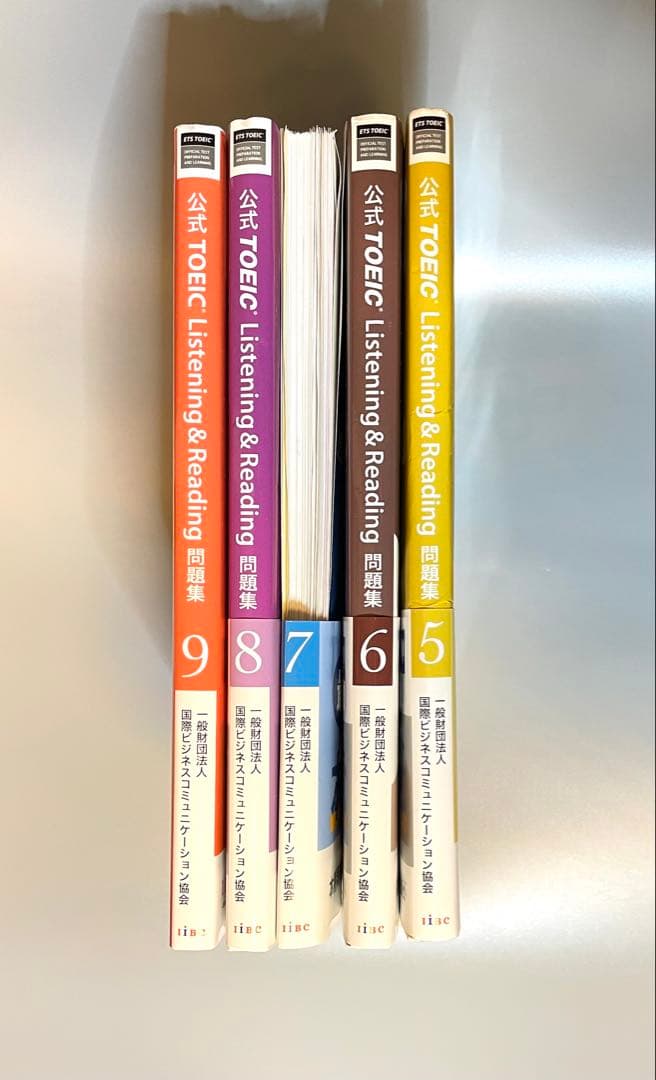 公式TOEIC Listening Reading問題集 56789