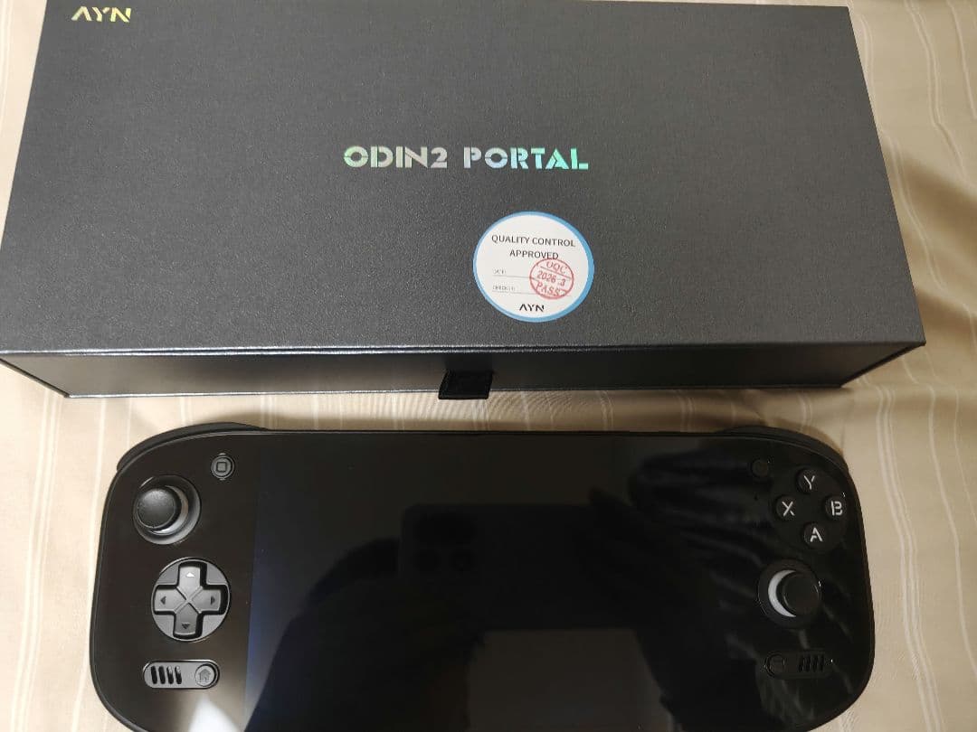 odin2 portal base ブラック ほぼ未使用 別売りのケース付き