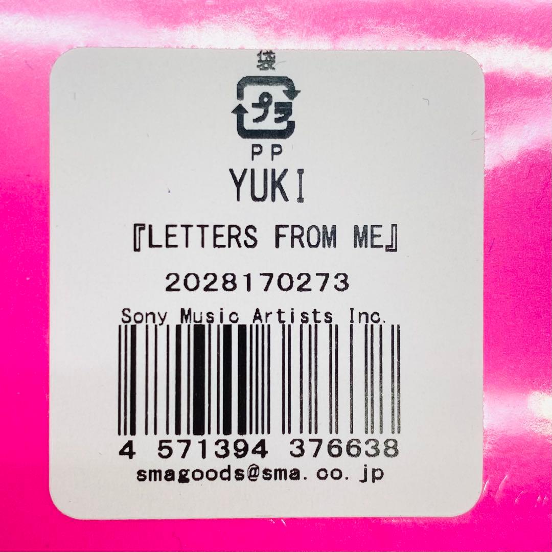 YUKI LETTERS FROM ME 写真集 アートワーク
