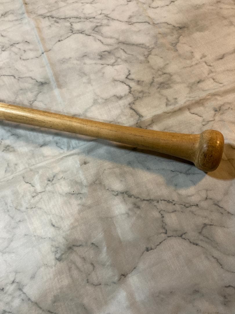 北村照文 実使用バット 直筆サイン入り