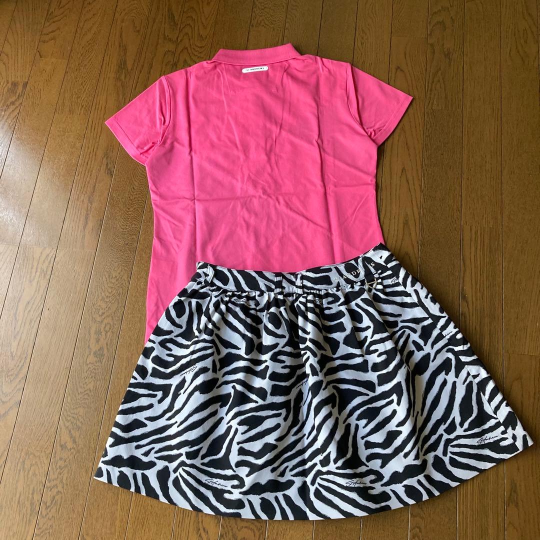 新品St ANDREWS セントアンドリュース　スカート ポロシャツ セットM