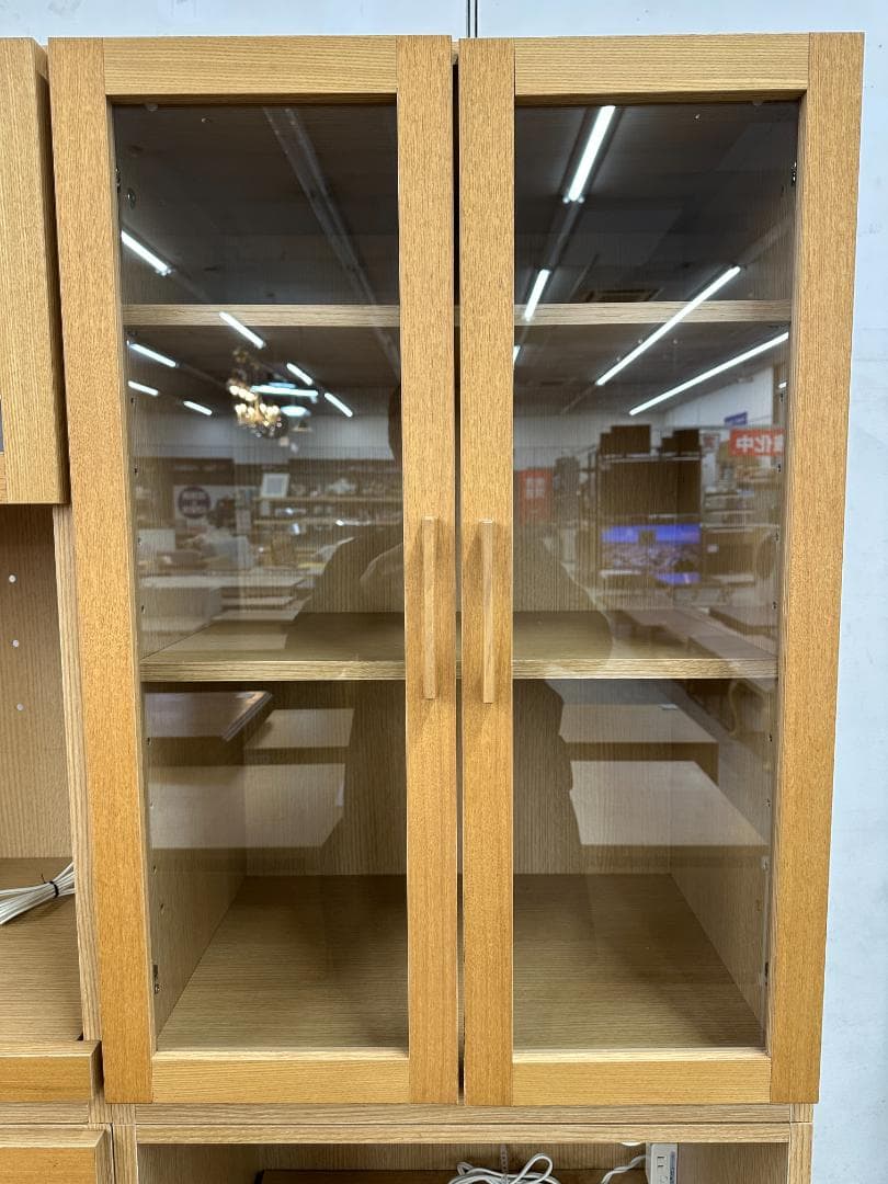 Re:CENO　リセノ　食器棚　Rekit　Eセット　ブラウン