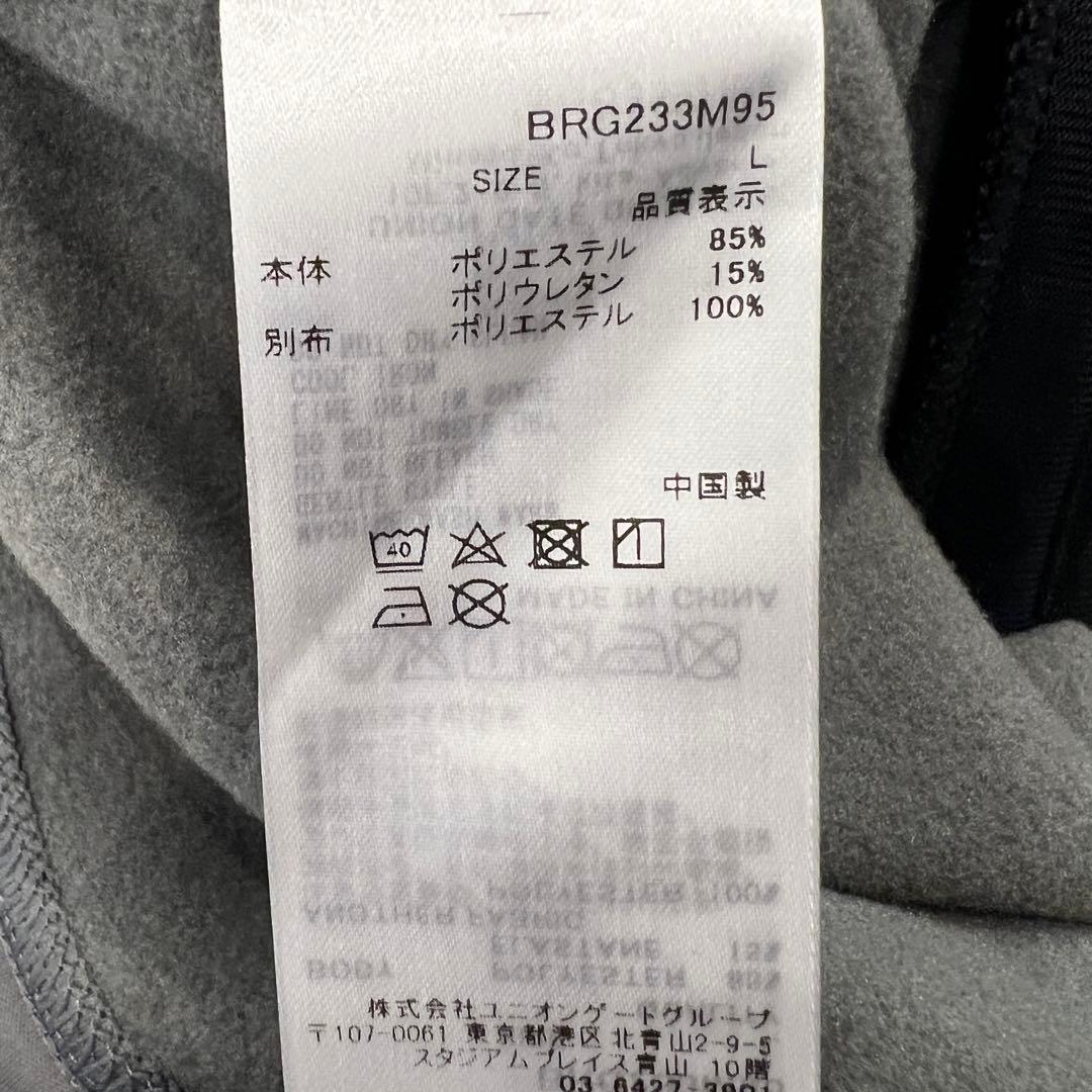 新品　正規品　BRIEFING POLARTEC CREWNECK