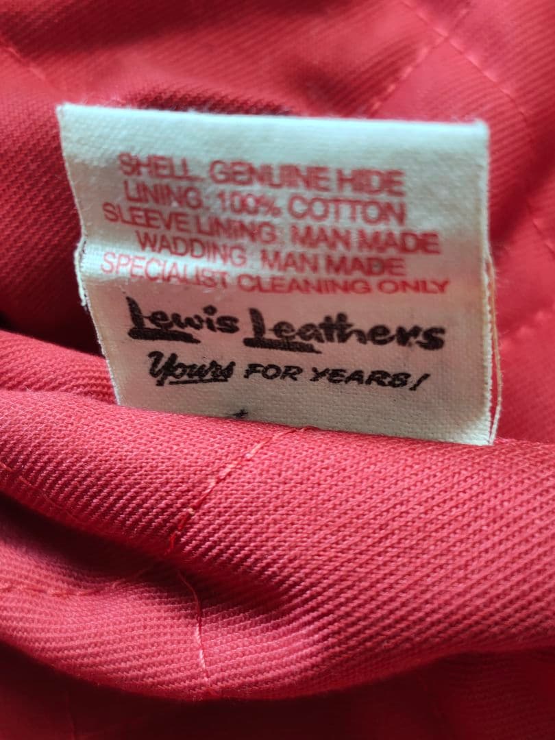 J*1様 Lewis Leathers ルイスレザー　　スポーツマン革ジャン　サ