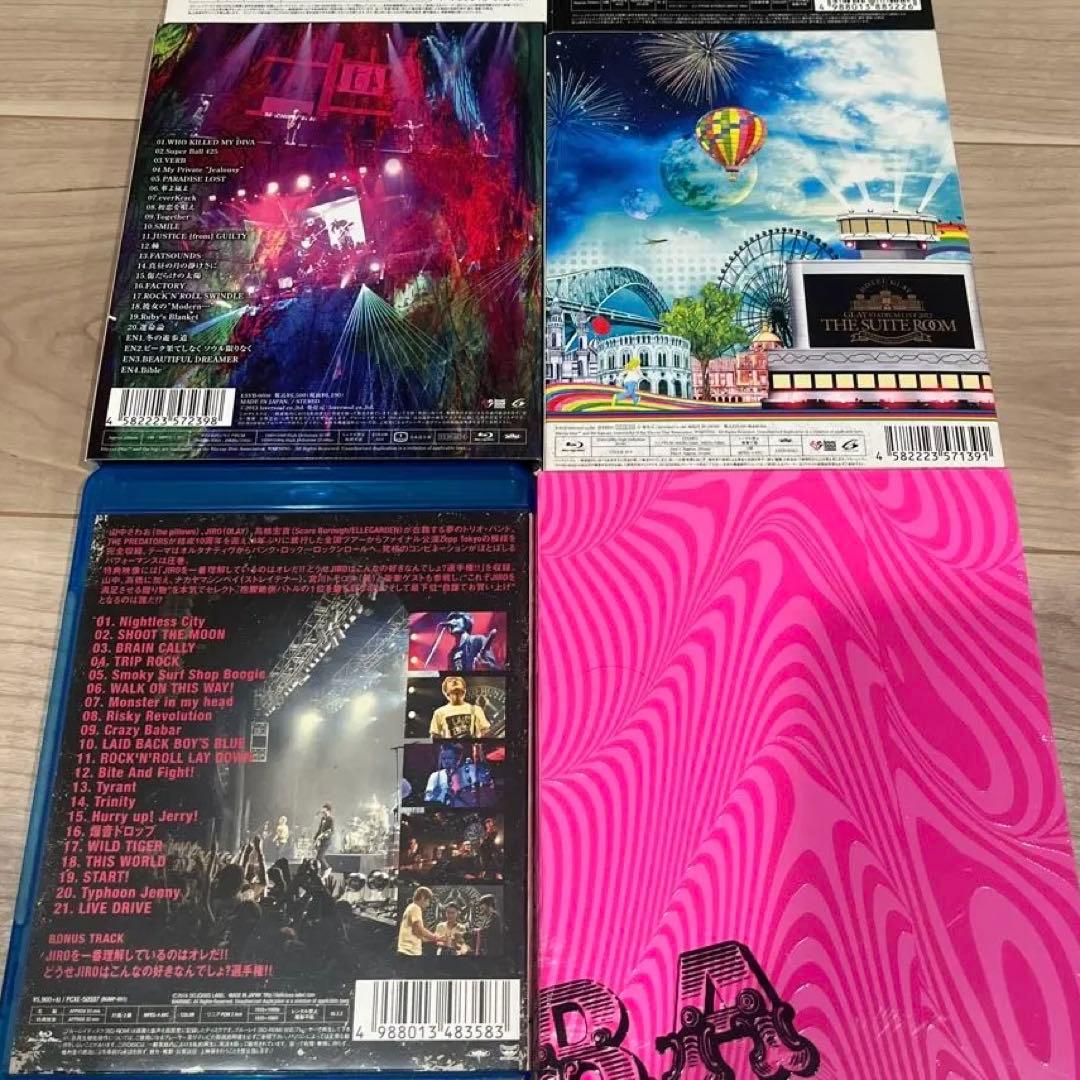 GLAY Blu-ray DVD セット