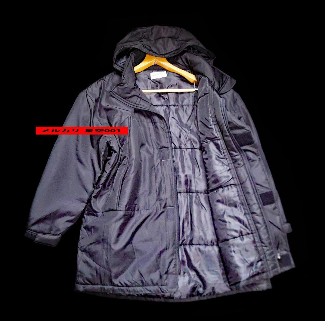 美品 JACKROSE 黒 防寒 撥水 スタジアム ベンチコート ジャックローズ